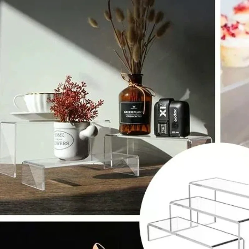 Transparent Acrylic Multi Layer Display Stand Desktop Storage Organizer for Exhibition Gallery Retail Counter
Transparent Acrylic Multi Layer Display Stand Desktop Storage Organizer for Exhibition Gallery Retail Counter