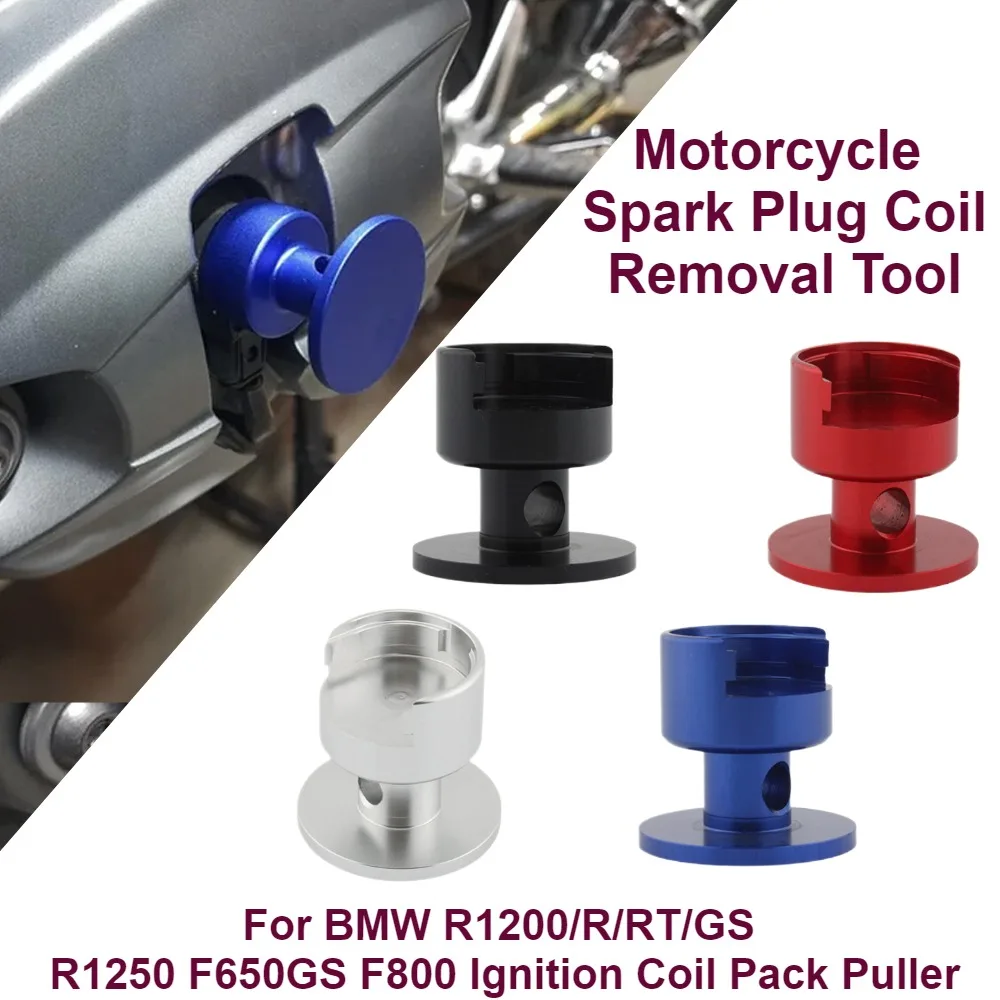 Motorcycle Aluminum Spark Plug Cap Removal Tool & Coil Pack Puller for BMW F650 F700 F750 F850 GS, F800 GT/S/R, F900XR, F1200GS
Motorcycle Aluminum Spark Plug Cap Removal Tool & Coil Pack Puller for BMW F650 F700 F750 F850 GS, F800 GT/S/R, F900XR, F1200GS