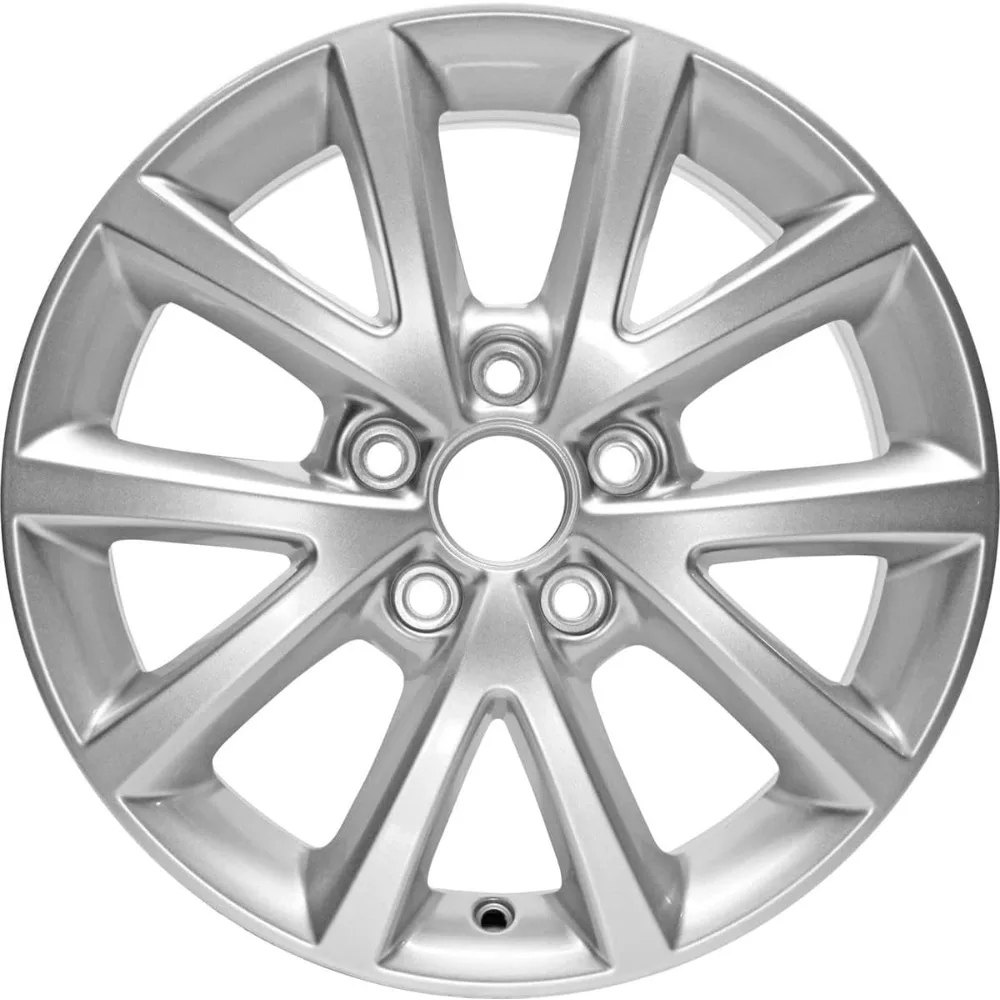 Partsynergy Replacement For New 16 Inch Aluminum Wheel Rim Fits 2010-2016 Volkswagen Jetta 5 Lug 112mm 10 Spokes 16x6.5 inch
Partsynergy Replacement For New 16 Inch Aluminum Wheel Rim Fits 2010-2016 Volkswagen Jetta 5 Lug 112mm 10 Spokes 16x6.5 inch