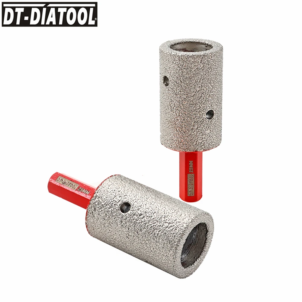 Diatool 1pc/2pcs 25mm Diamond Millinging Bit Hex Shank Enlarging Grinding Trimming for Ceramic Porcelain Marble Granite
Diatool 1pc/2pcs 25mm Diamond Millinging Bit Hex Shank Enlarging Grinding Trimming for Ceramic Porcelain Marble Granite