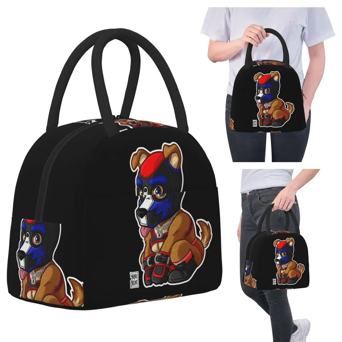 PLAYFUL PUPPY BLUE RED MASK - Изолированная сумка для обеда из серии BEARZOO для детей, термохолодильник, коробка для еды, сумка, герметичные коробки для завтрака
PLAYFUL PUPPY BLUE RED MASK - Изолированная сумка для обеда из серии BEARZOO для детей, термохолодильник, коробка для еды, сумка, герметичные коробки для завтрака