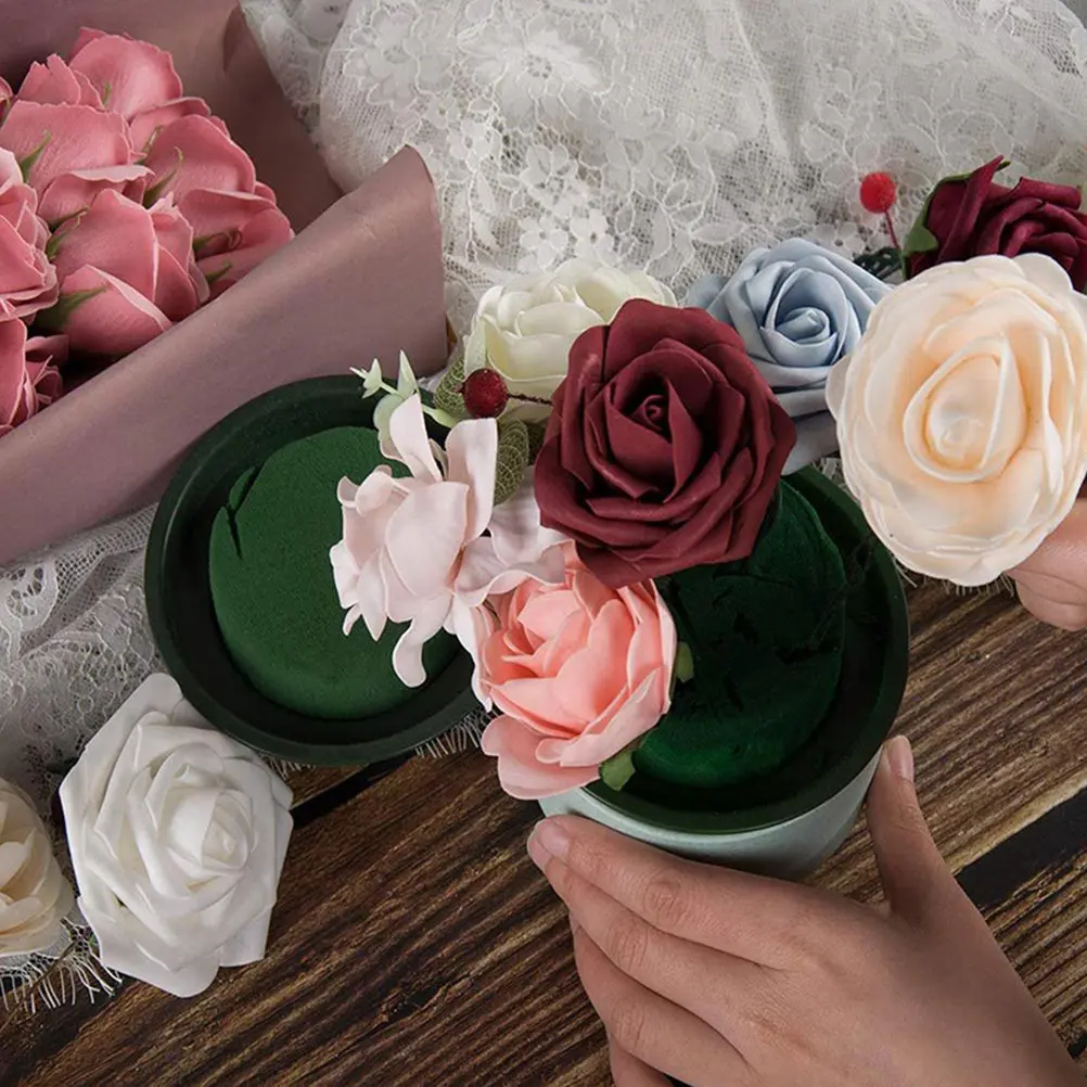 10Pcs Reinforced Flower Foams Bowl Leak Proof Lightweight Floral Base for DIY Flower Art Arrangement Tools Kit
10Pcs Reinforced Flower Foams Bowl Leak Proof Lightweight Floral Base for DIY Flower Art Arrangement Tools Kit