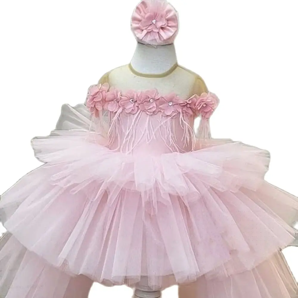 Tiered Sleeveless Flower Girl Dresses for 2023 Summer Soft Tulle Communion Dresses Girls Princess
Tiered Sleeveless Flower Girl Dresses for 2023 Summer Soft Tulle Communion Dresses Girls Princess