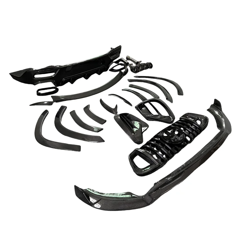 Factory Directly Price! for BENZ GLE-class GLE63 Upgrade to B Style Carbon Fiber Bodykit with Front Lip Rear Diffuser Spoiler
Factory Directly Price! for BENZ GLE-class GLE63 Upgrade to B Style Carbon Fiber Bodykit with Front Lip Rear Diffuser Spoiler