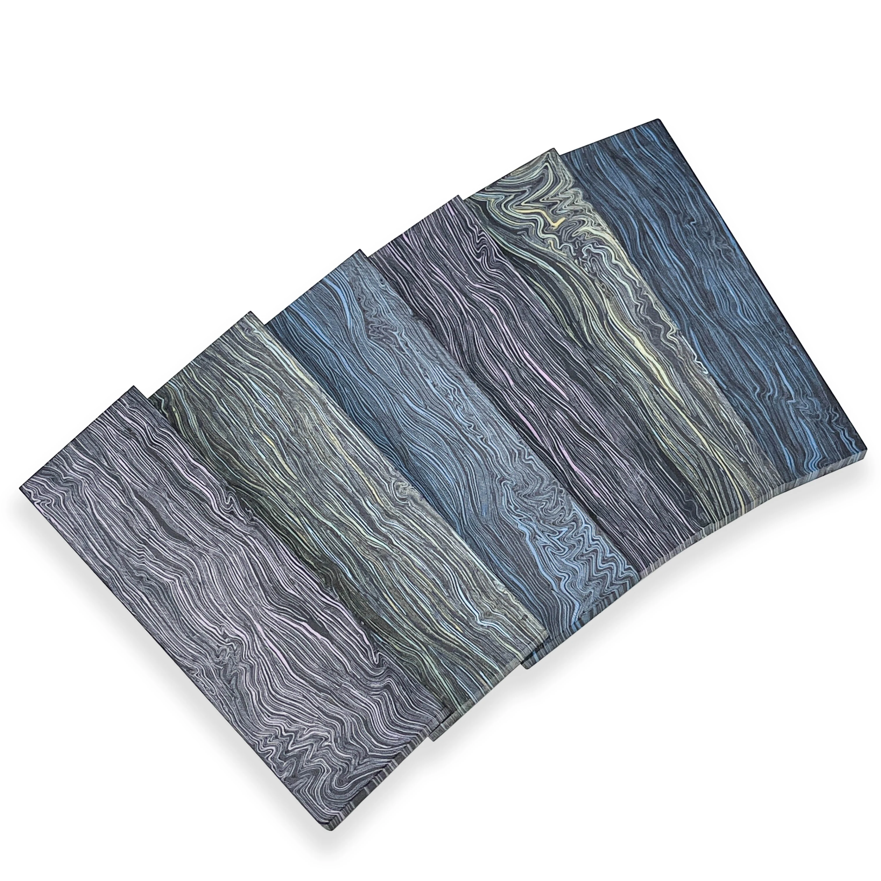 3 Colors Sandwiches Flow Pattern G10 Knife Handle Board, 130x40x6MM Colorful Quicksand Grain G10 Patch for DIY Knife Making
3 Colors Sandwiches Flow Pattern G10 Knife Handle Board, 130x40x6MM Colorful Quicksand Grain G10 Patch for DIY Knife Making