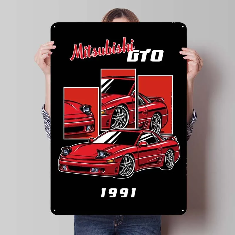 Mitsubishi GTO V1 классический автомобильный металлический постер, современное украшение для дома, металлические жестяные знаки для настенного художественного украшения интерьера
Mitsubishi GTO V1 классический автомобильный металлический постер, современное украшение для дома, металлические жестяные знаки для настенного художественного украшения интерьера