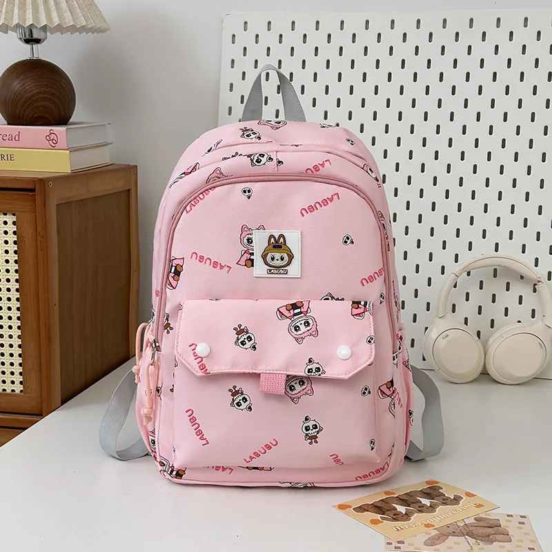 labubu boy girl Schoolbag LABUBU Cartoon Backpack children New Large Capacity Junior High School Cute handbag
labubu boy girl Schoolbag LABUBU Cartoon Backpack children New Large Capacity Junior High School Cute handbag