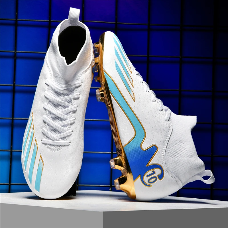 2024 Men's Soccer Shoes Large Size Ultralight Football Boots Boys Sneakers Non-Slip AG/TF Soccer Cleats Ankle Boots Unisex
2024 Men's Soccer Shoes Large Size Ultralight Football Boots Boys Sneakers Non-Slip AG/TF Soccer Cleats Ankle Boots Unisex
