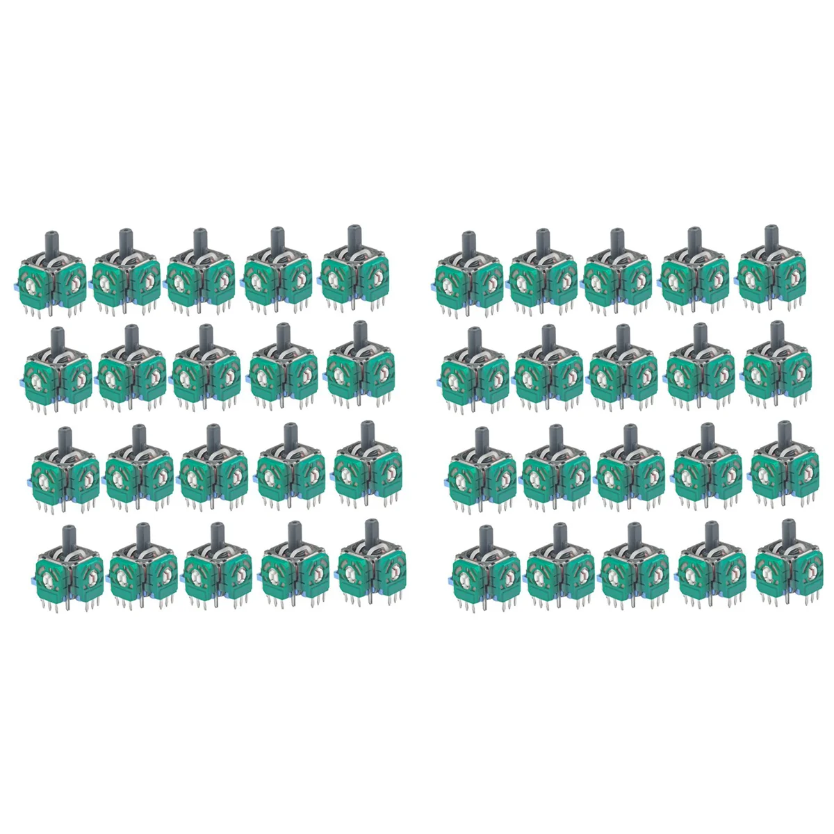 40PCS for 3D Analog Joystick Thumb Stick for Switch Pro// Game Controller Joystick Potentiometer
40PCS for 3D Analog Joystick Thumb Stick for Switch Pro// Game Controller Joystick Potentiometer