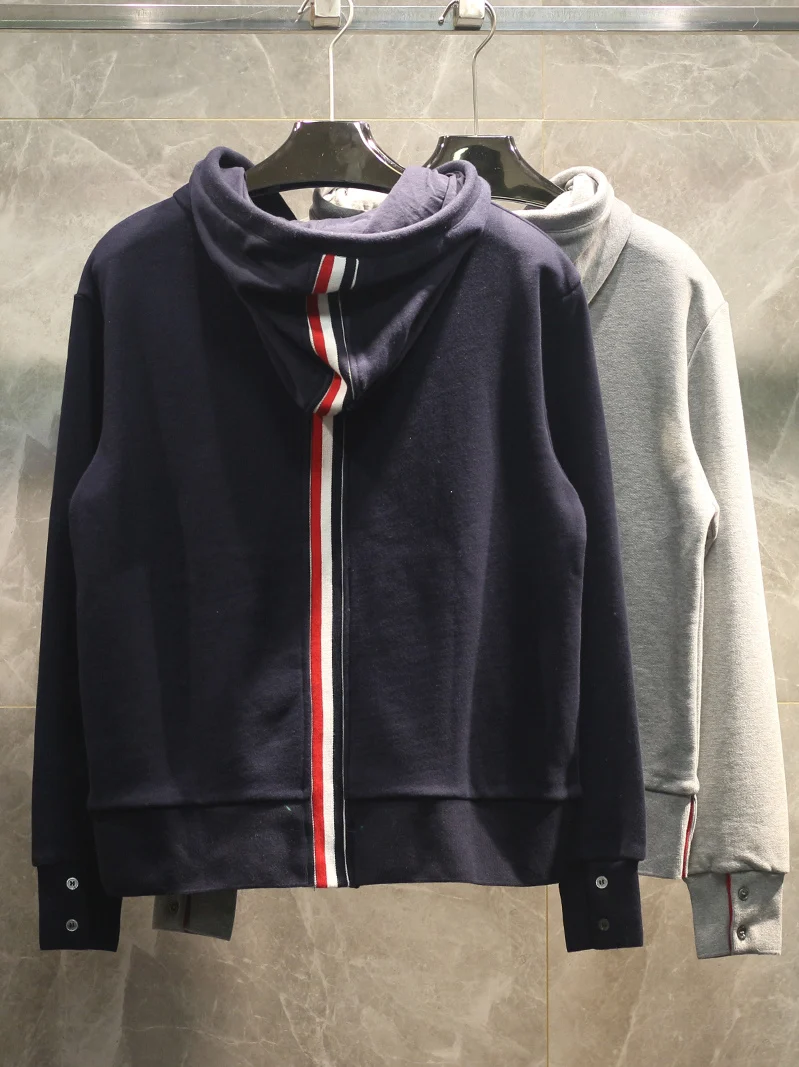 High-End Spring Autumn Cotton Hoodie ex Casual Outerwear Trendy Ba Bar Sweatirt Straight Leg Zipper Sle Faion Urb...
High-End Spring Autumn Cotton Hoodie ex Casual Outerwear Trendy Ba Bar Sweatirt Straight Leg Zipper Sle Faion Urb...