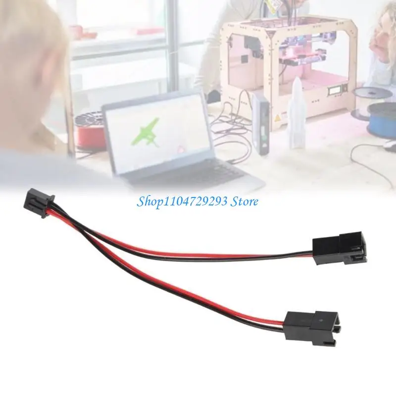 Y2GD Pack of 5/10 Printer Parts Cooling Fan Parallel Extension Cable Wire 2Pin XH2.54 Connection Line Male to Female
Y2GD Pack of 5/10 Printer Parts Cooling Fan Parallel Extension Cable Wire 2Pin XH2.54 Connection Line Male to Female