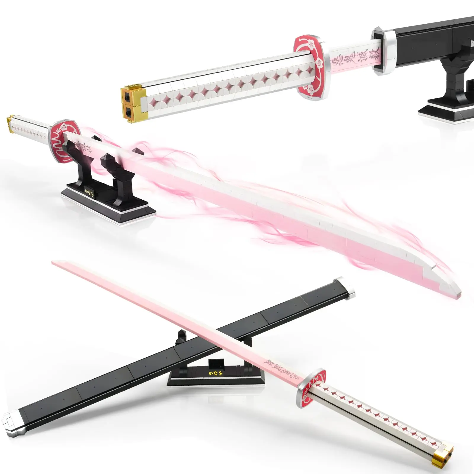 Demon Slayer Kanao Tsuyuri Nichirin Sword Building Blocks 1:1 Replica Katana with Stand Collectible Gift for Anime Fans
Demon Slayer Kanao Tsuyuri Nichirin Sword Building Blocks 1:1 Replica Katana with Stand Collectible Gift for Anime Fans