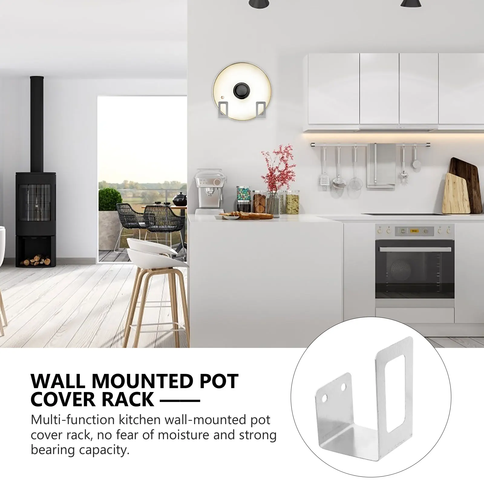 3 Pcs Wall Mounted Pot Lid Rack Stainless Steel Kitchen ganizer Drying Storage Space Saving Moisture Resistant for Pans Cutting
3 Pcs Wall Mounted Pot Lid Rack Stainless Steel Kitchen ganizer Drying Storage Space Saving Moisture Resistant for Pans Cutting