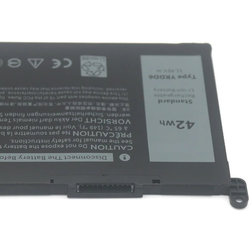 Morocco YRDD6 Laptop battery For Dell Inspiron 5482 5480 5481 5485 5491 5591 5593 3583 3310 3493 3582 3593 3593 3593 3793 5584
Morocco YRDD6 Laptop battery For Dell Inspiron 5482 5480 5481 5485 5491 5591 5593 3583 3310 3493 3582 3593 3593 3593 3793 5584