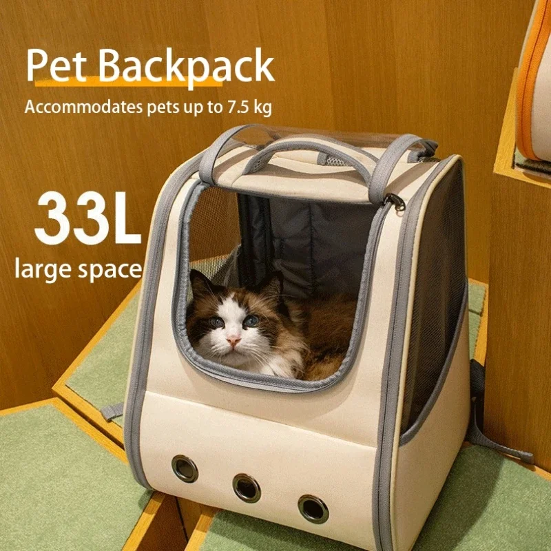 Pet backpack large capacity out of the portable shoulders cat bag pet backpack cat and dog out of the travel carrying bag
Pet backpack large capacity out of the portable shoulders cat bag pet backpack cat and dog out of the travel carrying bag