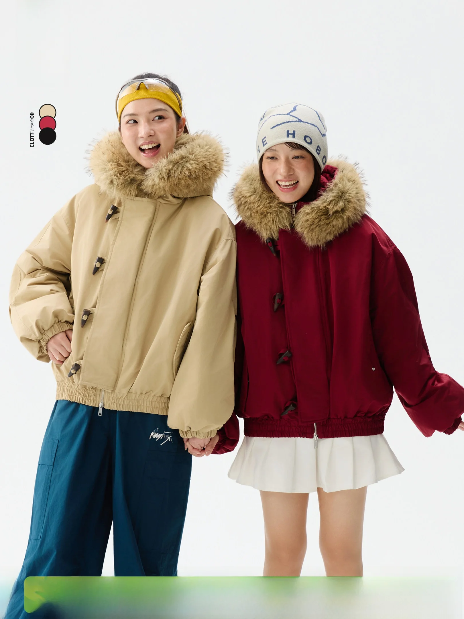 OWOX Thiened Cotton Parka Coat with Large Fur Collar And Horn Buttons Loose Fit Winter Outerwear New 2025 Casual Sle
OWOX Thiened Cotton Parka Coat with Large Fur Collar And Horn Buttons Loose Fit Winter Outerwear New 2025 Casual Sle