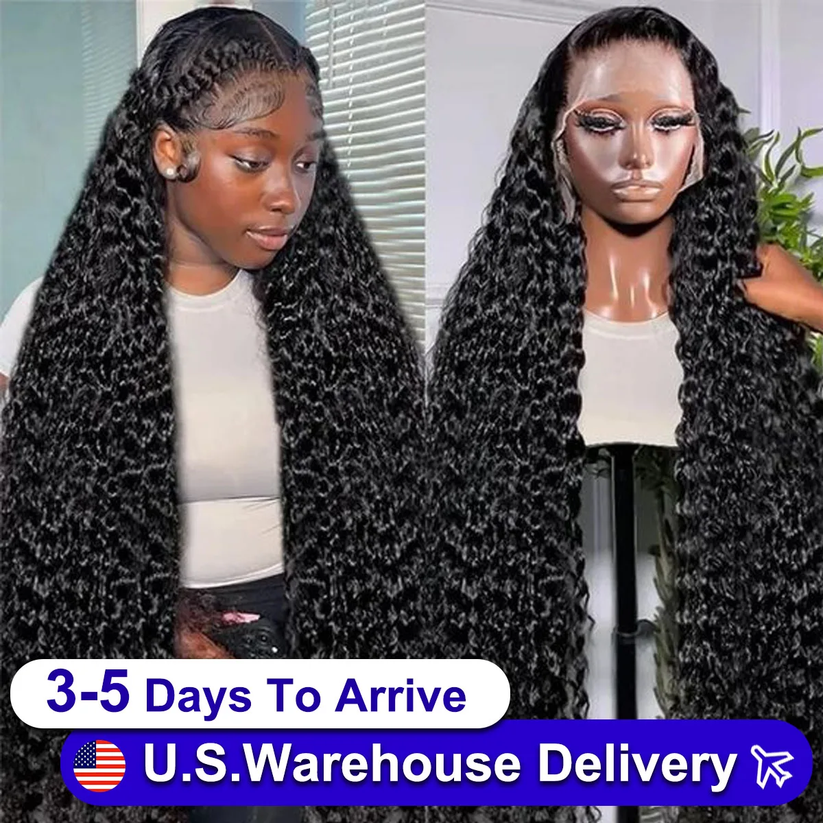 40 Inch Curly Wigs 13x4 HD Lace Front Human Hair Deep Wave 13x6 Lace Frontal Wig Brazilian 210 density For Women
40 Inch Curly Wigs 13x4 HD Lace Front Human Hair Deep Wave 13x6 Lace Frontal Wig Brazilian 210 density For Women