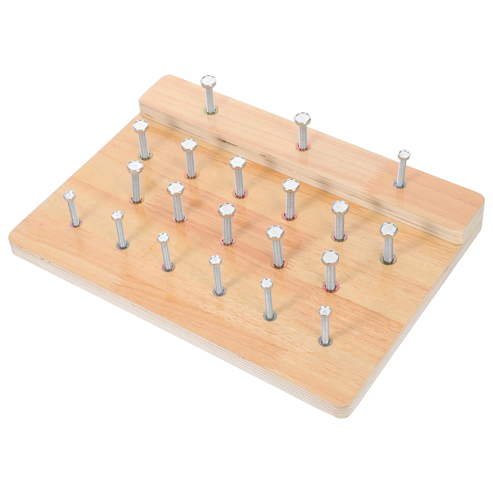 Rehabilitation Training Board Hand Therapy Pegboard Finger Strength Exercise Device Wooden Material Fine Motor Skills
Rehabilitation Training Board Hand Therapy Pegboard Finger Strength Exercise Device Wooden Material Fine Motor Skills
