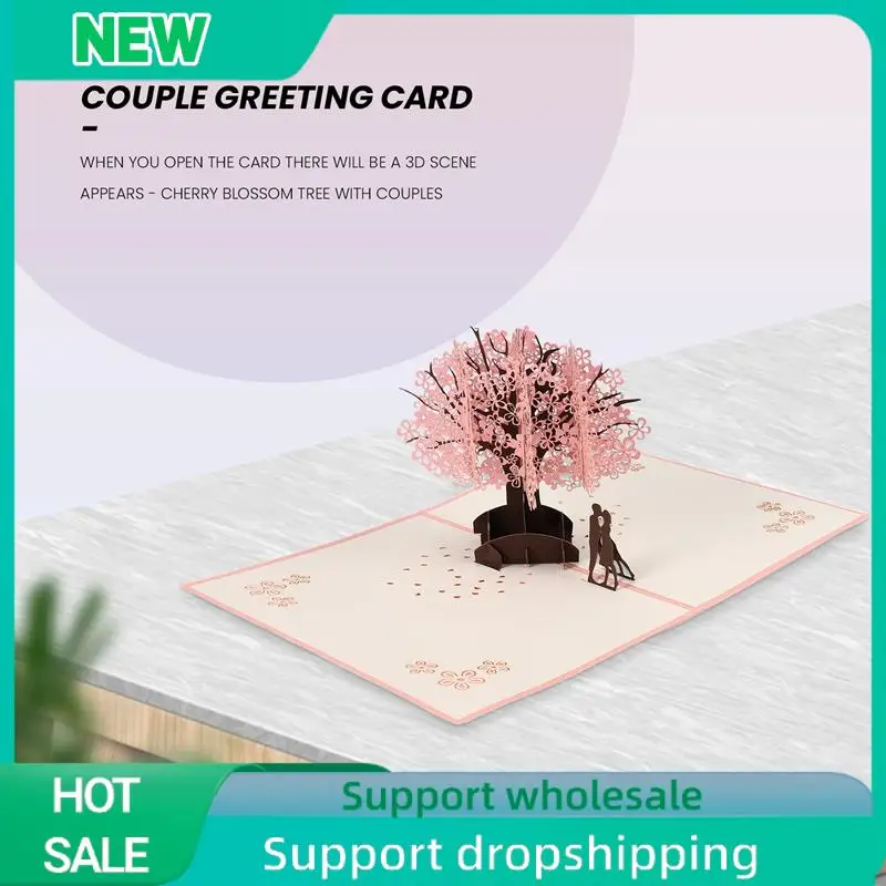 Solid Handmade Up Romantic Birthday, Anniversary, Dating Card For Husband, Wife, Boyfriend, Girlfriend - Cherry Blossom Tree
Solid Handmade Up Romantic Birthday, Anniversary, Dating Card For Husband, Wife, Boyfriend, Girlfriend - Cherry Blossom Tree