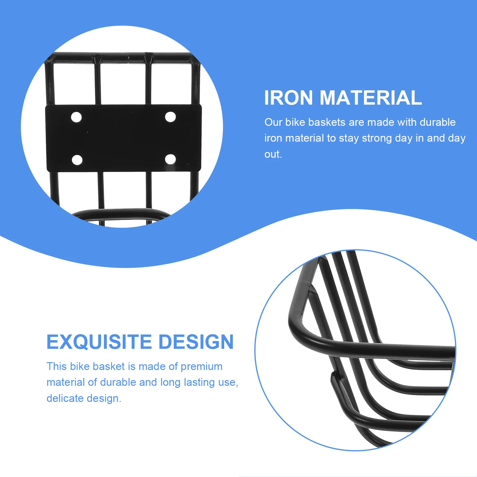 1 шт. универсальная велосипедная корзина для детей, прочная железная водонепроницаемая непромокаемая большая емкость, аксессуар для переднего руля, аксессуар для велосипеда
1 шт. универсальная велосипедная корзина для детей, прочная железная водонепроницаемая непромокаемая большая емкость, аксессуар для переднего руля, аксессуар для велосипеда