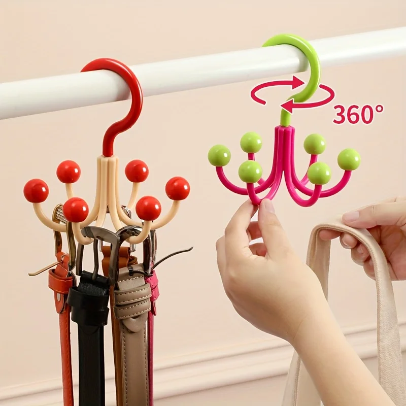 360° Swivel Hooks Wardrobe Bathroom Dormitory Multifunctional Hanging Rack Clothes Towel Small Objects Hanging Accessories
360° Swivel Hooks Wardrobe Bathroom Dormitory Multifunctional Hanging Rack Clothes Towel Small Objects Hanging Accessories