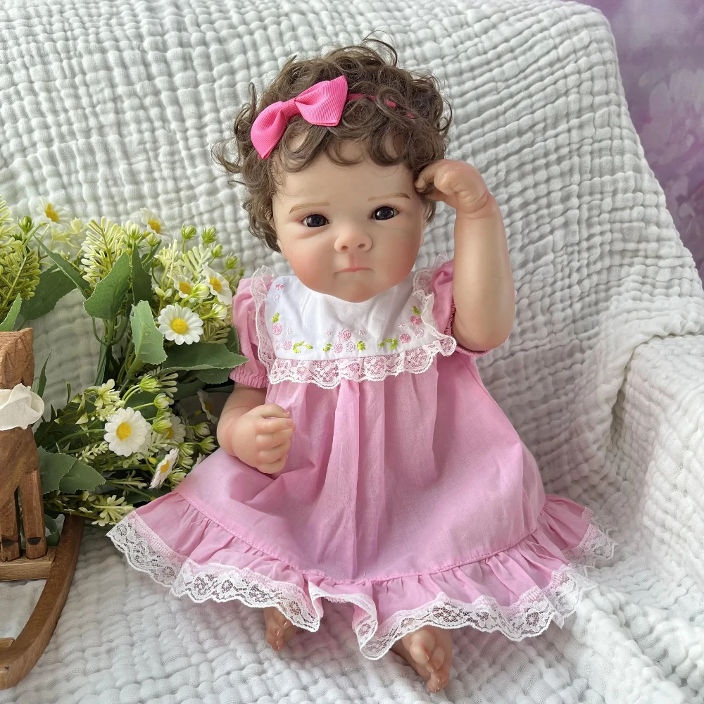 BZDOLL 18inch Full Body Vinyl Realistic Reborn Baby Doll 45cm Texture Fashion Doll Birthday Gift for Girls
BZDOLL 18inch Full Body Vinyl Realistic Reborn Baby Doll 45cm Texture Fashion Doll Birthday Gift for Girls