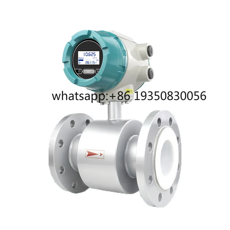 Electromagnetic Flow Meter Pulse 4-20mA RS485 PTFE Lining Milk Flowmeter for Sea Water Waste Water Measuring
Electromagnetic Flow Meter Pulse 4-20mA RS485 PTFE Lining Milk Flowmeter for Sea Water Waste Water Measuring