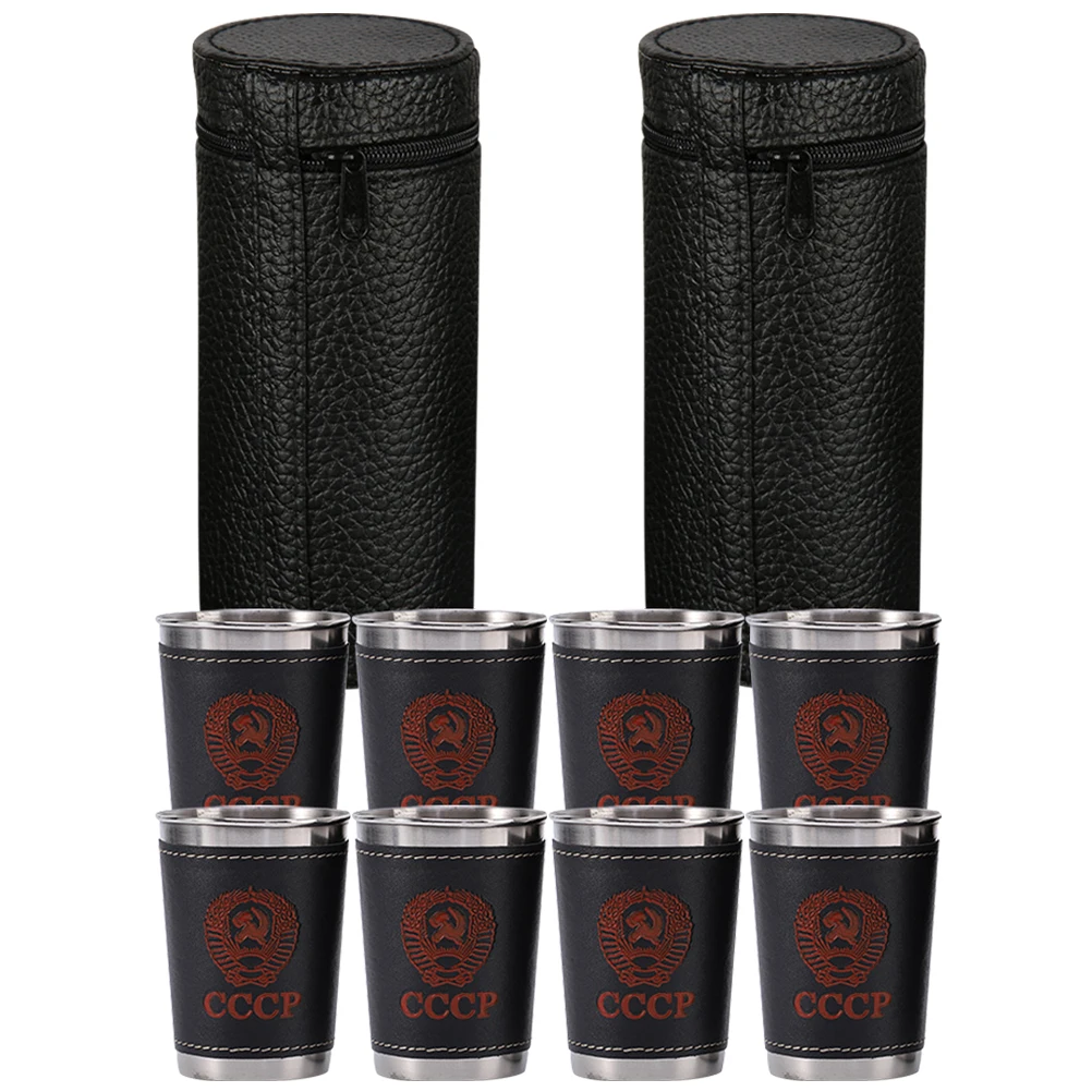 2 Sets 70ml Stainless Steel Liquor Glasses Case for Camping Travel Hiking Portable Outdoor Mugs Stackable Safe Material
2 Sets 70ml Stainless Steel Liquor Glasses Case for Camping Travel Hiking Portable Outdoor Mugs Stackable Safe Material