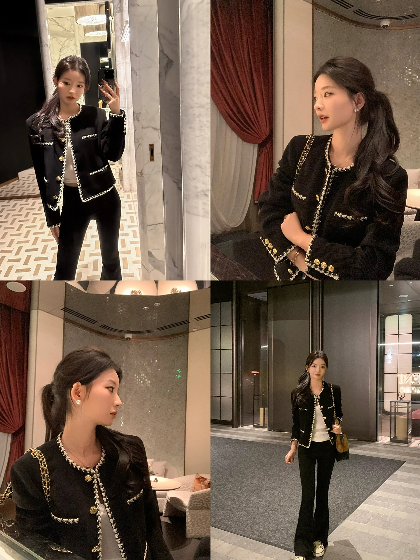 Faionable Bla Gold Corduroy round Ne ort Slimming Outerwear Women's 2026 Early Spring New Sle Stand Fit Polyeste...
Faionable Bla Gold Corduroy round Ne ort Slimming Outerwear Women's 2026 Early Spring New Sle Stand Fit Polyeste...