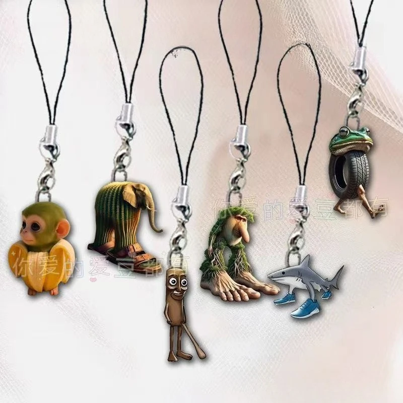 6PCS Hot Tung Tung Tung Sahur Series Phone Strap Cartoon Creativity Abstract and Quirky Printing 2D Acrylic Backpack Lanyard
6PCS Hot Tung Tung Tung Sahur Series Phone Strap Cartoon Creativity Abstract and Quirky Printing 2D Acrylic Backpack Lanyard