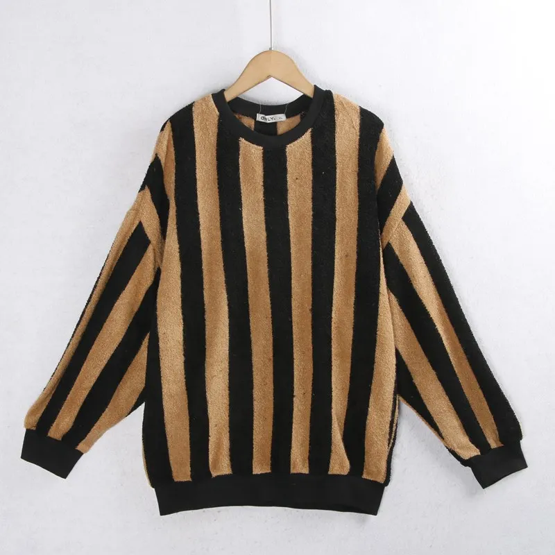 Вязаный свитер для похудения в вертикальную полоску, весенний новый Sle, большой размер, ленивый модный круглый пуловер Ne для поездок на работу
Вязаный свитер для похудения в вертикальную полоску, весенний новый Sle, большой размер, ленивый модный круглый пуловер Ne для поездок на работу