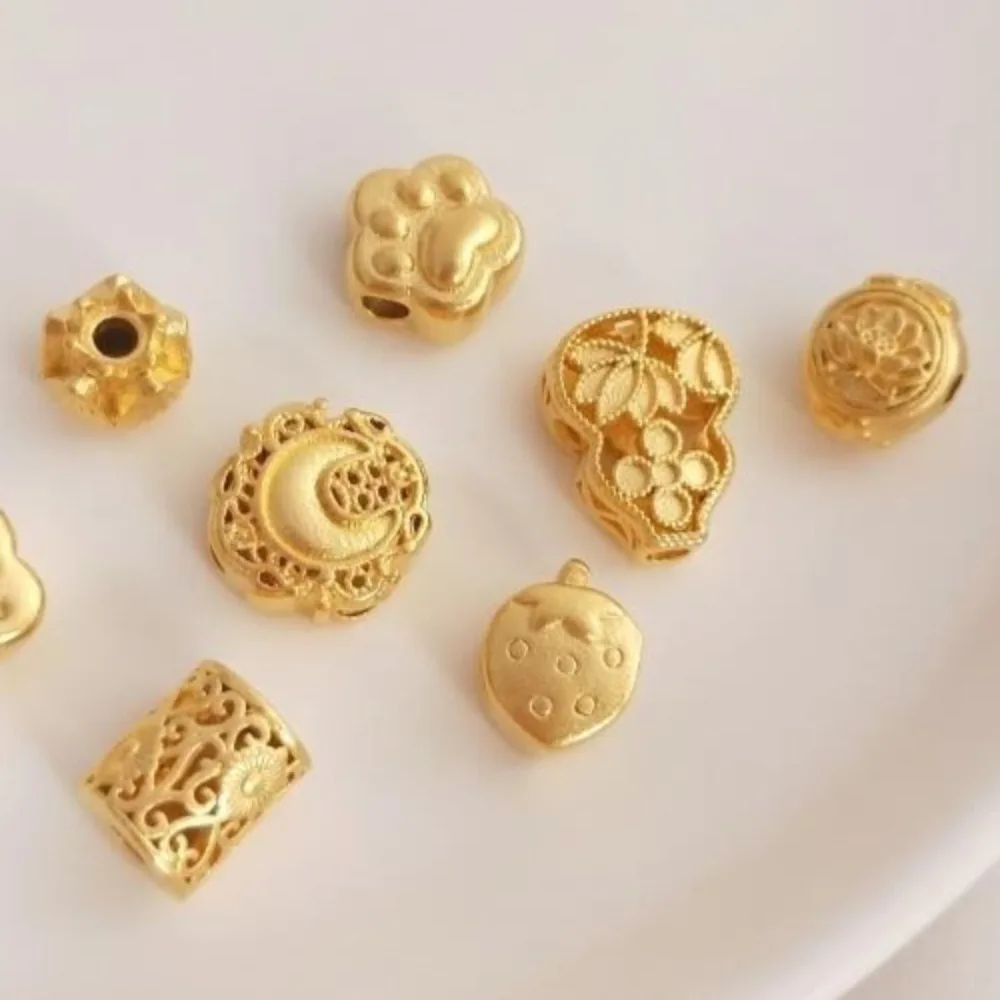 Vietnamese Nasturtium Beads, Strawberry Plum Blossom Cat's Claw Gourd, Through-hole Separator Beads, DIY Handmade Accessories
Vietnamese Nasturtium Beads, Strawberry Plum Blossom Cat's Claw Gourd, Through-hole Separator Beads, DIY Handmade Accessories