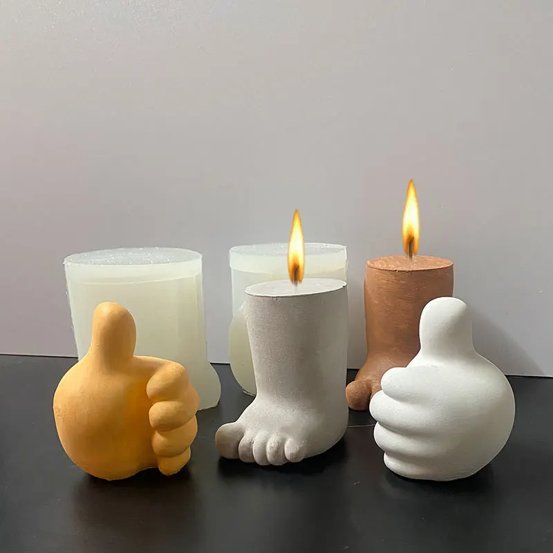 Cute Baby Hands Feet Candle Silicone Mold for Handmade Chocolate Decoration Gypsum Aromatherapy Soap Resin Candle Silicone Mould
Cute Baby Hands Feet Candle Silicone Mold for Handmade Chocolate Decoration Gypsum Aromatherapy Soap Resin Candle Silicone Mould