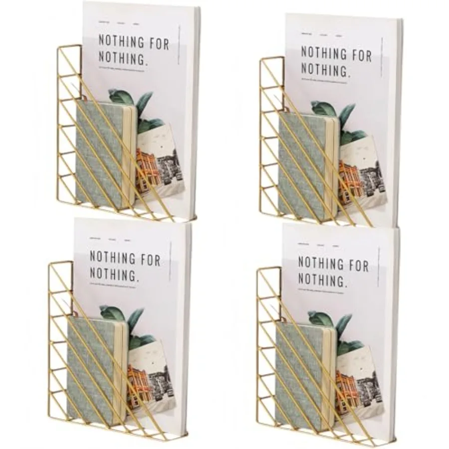 Wall Mounted File OrganizerMetal Magazine Basket Wall Mounted Magazine Rack Suitable for Hanging File Folders for Office Living
Wall Mounted File OrganizerMetal Magazine Basket Wall Mounted Magazine Rack Suitable for Hanging File Folders for Office Living
