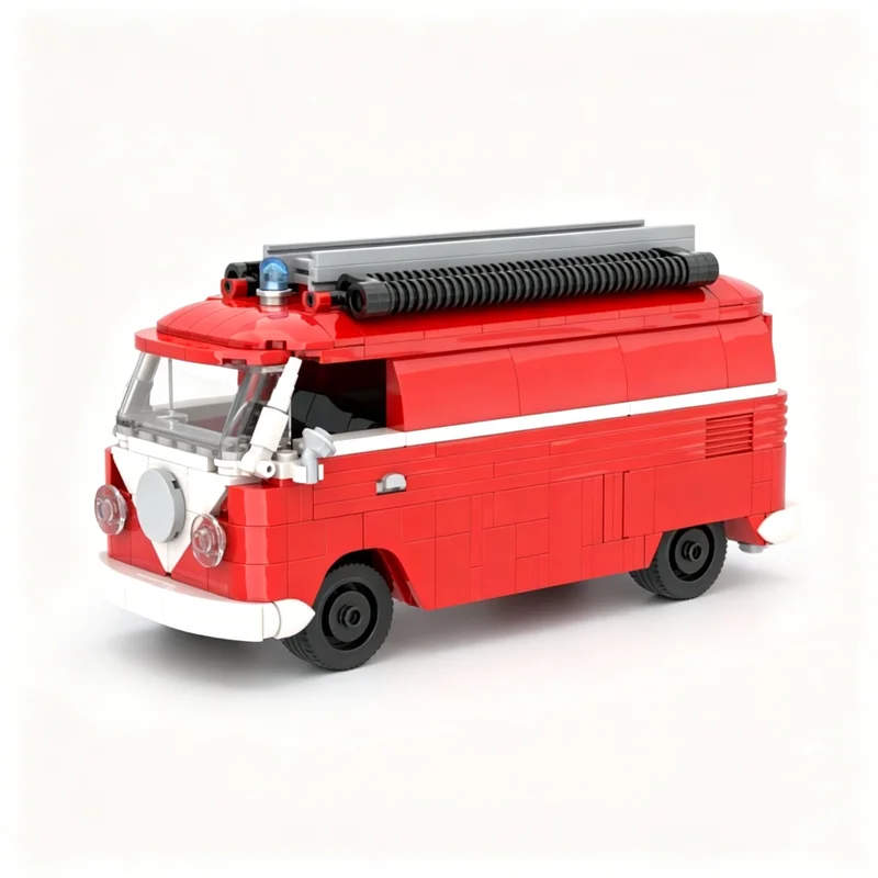 521PCS MOC Creative Model Volkswagen Transporter T1 Feuerwehr Custom Building Blocks Architecture DIY Assembly Display Gift Set
521PCS MOC Creative Model Volkswagen Transporter T1 Feuerwehr Custom Building Blocks Architecture DIY Assembly Display Gift Set