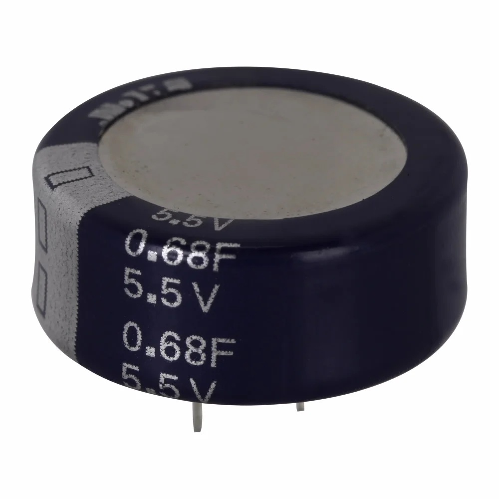 SuperCapacitors KW H-type Series 5.5V 0.68F KW-5R5C684-R Farad Capacitor Supercaps Super Capacitor
SuperCapacitors KW H-type Series 5.5V 0.68F KW-5R5C684-R Farad Capacitor Supercaps Super Capacitor