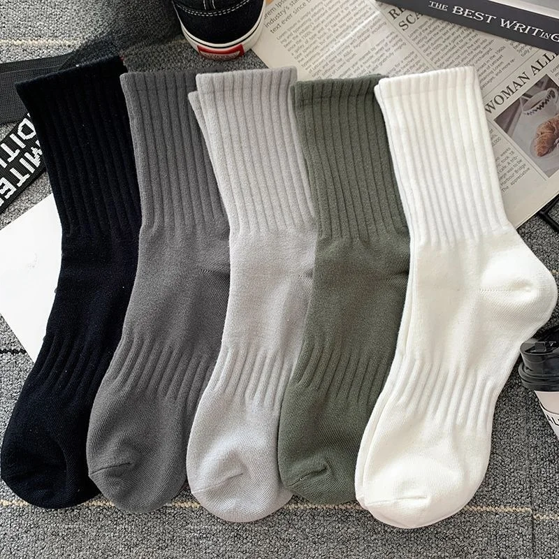 Men's Comfortable Mid-Calf Breathable Sweat Absorbent Thin Version Socks Sport Style Pure Color Home Wear Spring Autumn
Men's Comfortable Mid-Calf Breathable Sweat Absorbent Thin Version Socks Sport Style Pure Color Home Wear Spring Autumn