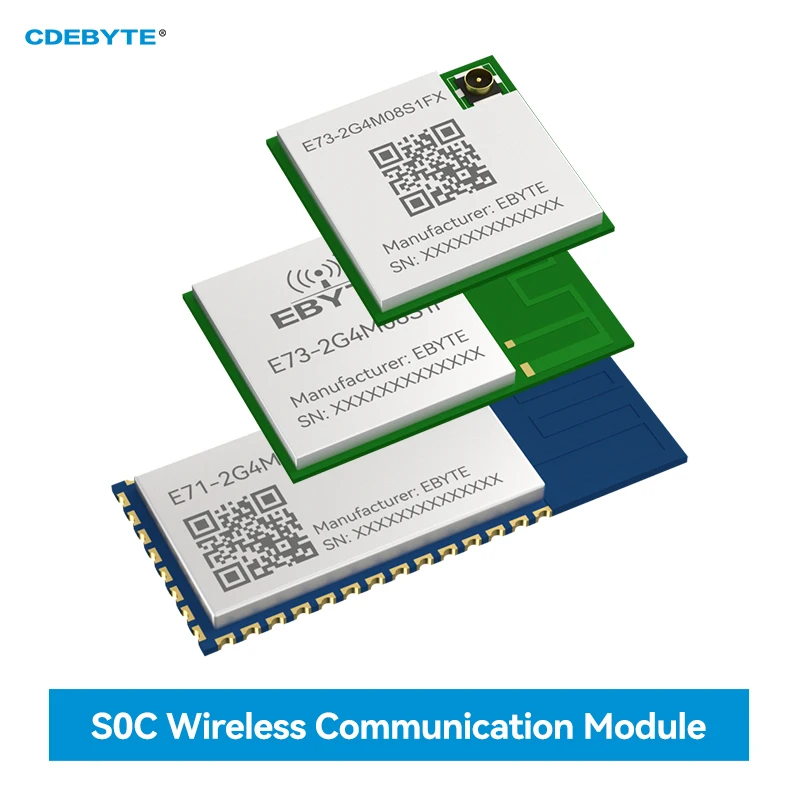 TL7215D/nRF54L15 Chip SoC Module BLE6.0 Low Power CDEBYTE E71-2G4M10S1A E73-2G4M08S1F 2.4GHz Long Distance Communication
TL7215D/nRF54L15 Chip SoC Module BLE6.0 Low Power CDEBYTE E71-2G4M10S1A E73-2G4M08S1F 2.4GHz Long Distance Communication
