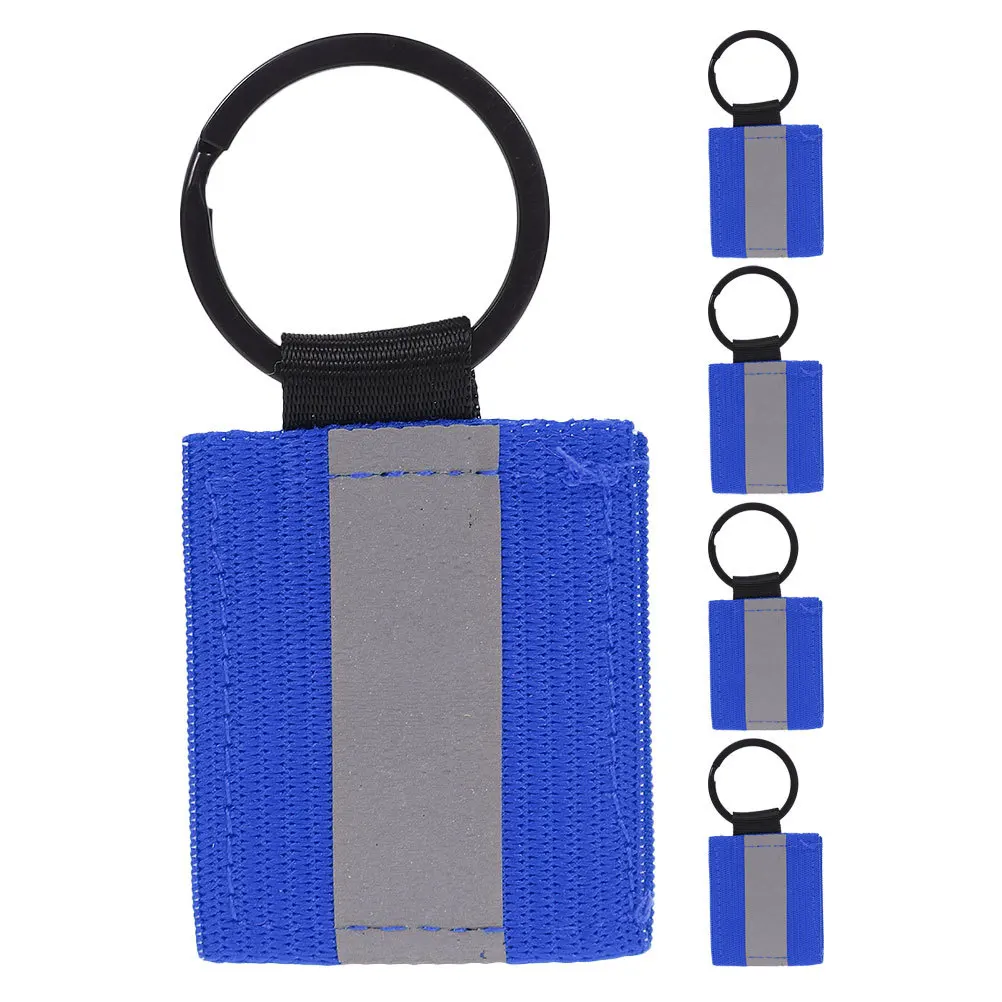 5Pcs Bright Reflective Keychain Tags Double Sided Nylon Reflectors for Backpack Pendants Zippers Luggage Outdoor Commute Safety
5Pcs Bright Reflective Keychain Tags Double Sided Nylon Reflectors for Backpack Pendants Zippers Luggage Outdoor Commute Safety