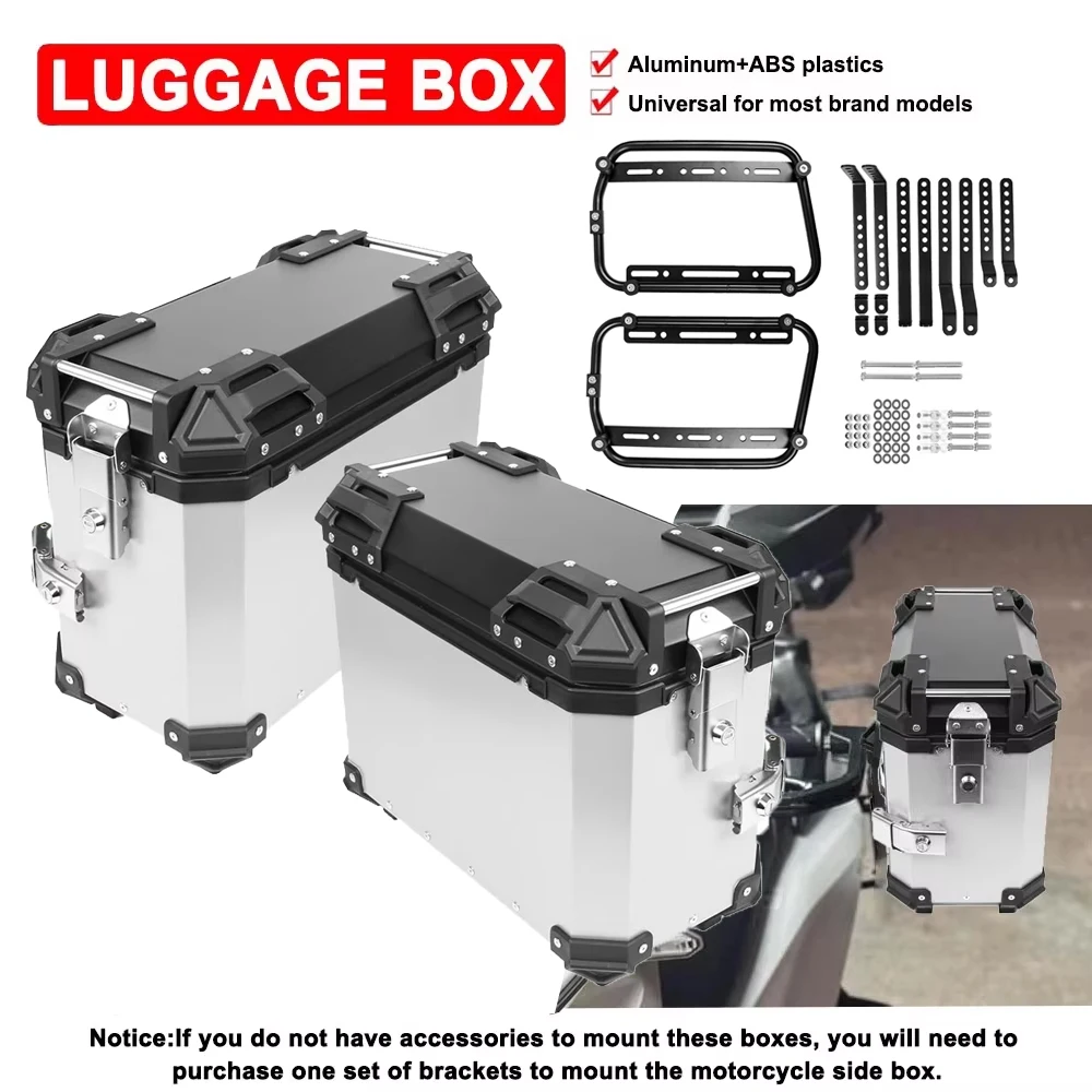 28L Motorcycle Pannier Saddlebags For BMW For Honda For Yamaha Universal Side Box Aluminum Box Side Luggage Cases Storage Trunk
28L Motorcycle Pannier Saddlebags For BMW For Honda For Yamaha Universal Side Box Aluminum Box Side Luggage Cases Storage Trunk