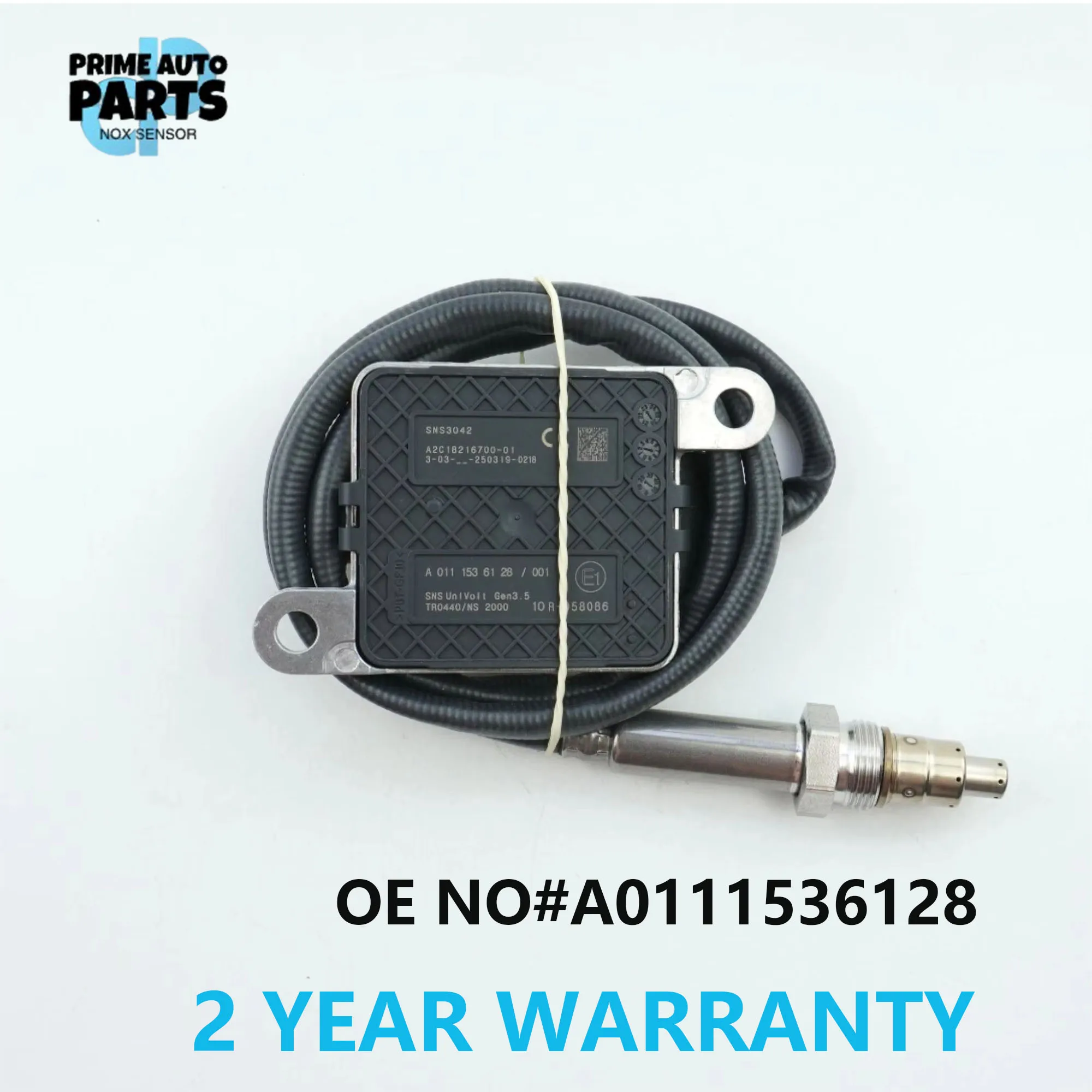 Nox Sensor A0111536128 SNS3042 0111536128 A 011 153 61 28 24V New Nitrogen Oxide Sensor for Mercedes Benz
Nox Sensor A0111536128 SNS3042 0111536128 A 011 153 61 28 24V New Nitrogen Oxide Sensor for Mercedes Benz