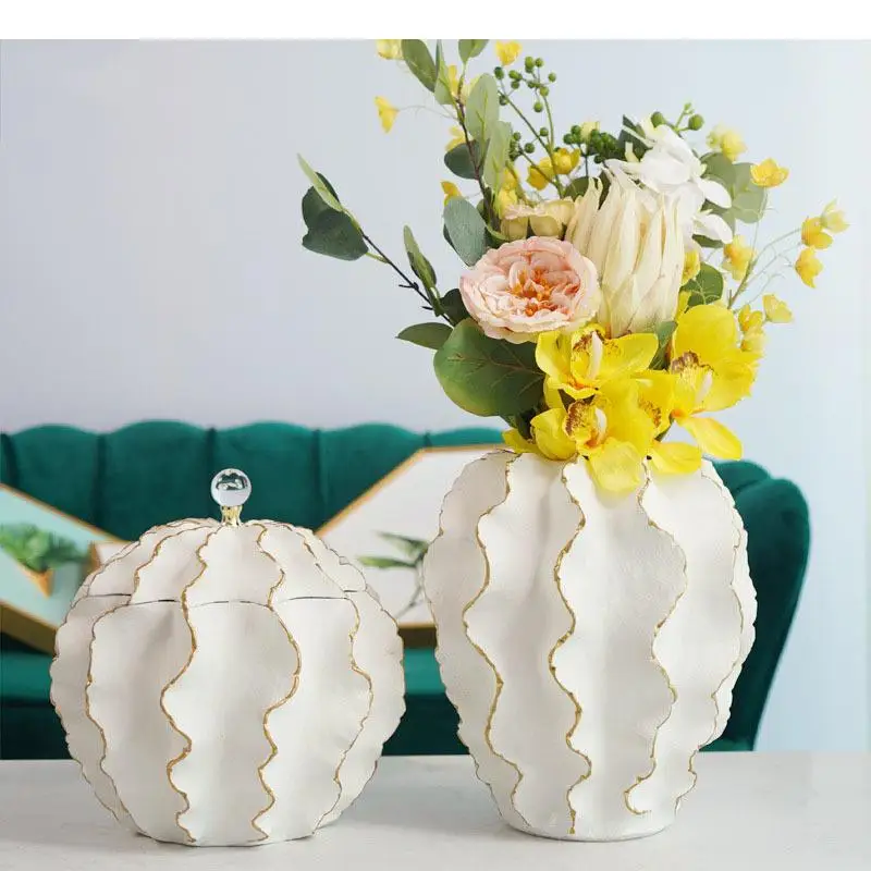 Ceramic Vase Simulation Fruit Storage Jar Flower Pots Decorative Floral Arrangement Porcelain Vases Nordic Home Decor
Ceramic Vase Simulation Fruit Storage Jar Flower Pots Decorative Floral Arrangement Porcelain Vases Nordic Home Decor