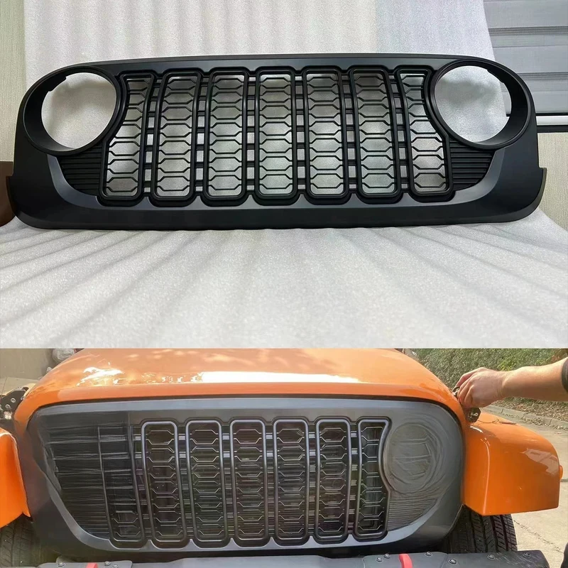 Factory Hot Selling 2024 New Design ABS Front Grille JK to JL Style Upgrade Auto Exterior Accessory
Factory Hot Selling 2024 New Design ABS Front Grille JK to JL Style Upgrade Auto Exterior Accessory