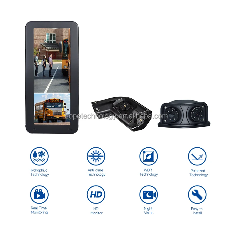 12.3 Inch Electronic Mirror 2 Channel 1080P Camera Truck Bus Side Rear View Blind Spot Car Monitor
12.3 Inch Electronic Mirror 2 Channel 1080P Camera Truck Bus Side Rear View Blind Spot Car Monitor