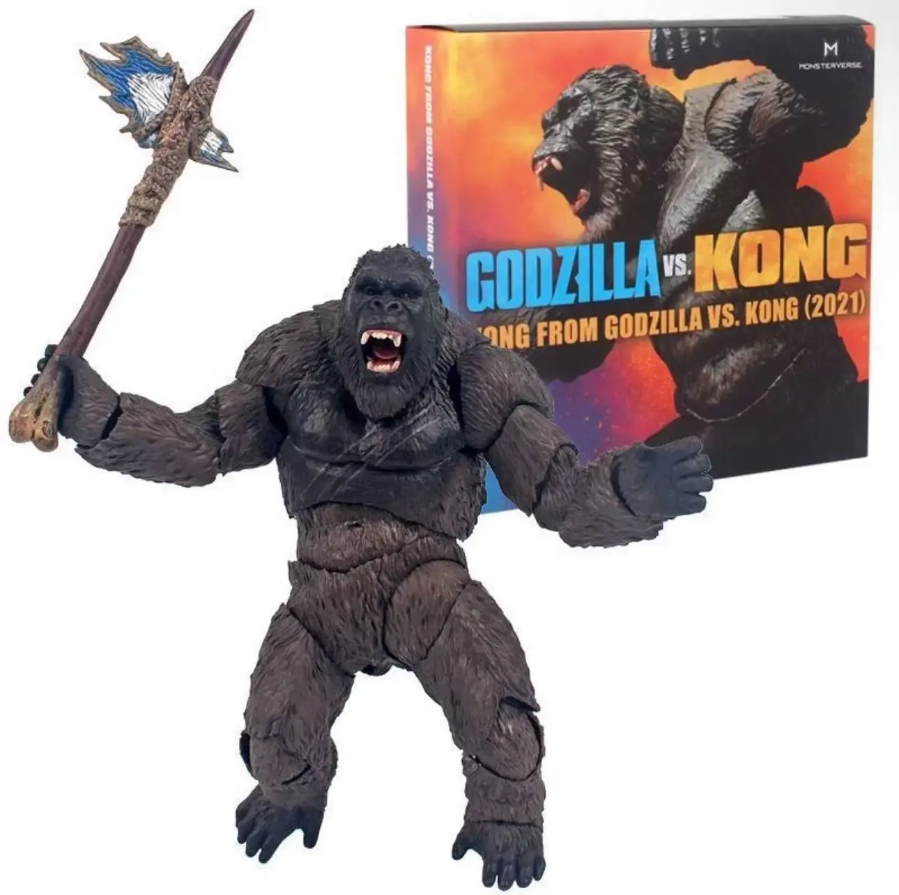 KING KONG Gorilla, экшн-фигурка, коллекционная модель, игрушка в подарок, шарнирные суставы, подвижная виниловая фигурка, кукла
KING KONG Gorilla, экшн-фигурка, коллекционная модель, игрушка в подарок, шарнирные суставы, подвижная виниловая фигурка, кукла