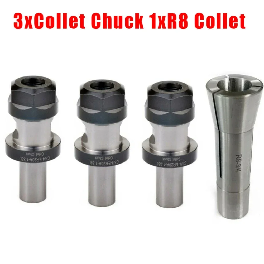1set R8 ER20 COLLET CHUCK SEST 3PCS 3/4 ER20 1.38 TTS TOOL HOLDER Hand Tools Power Tools Accessories
1set R8 ER20 COLLET CHUCK SEST 3PCS 3/4 ER20 1.38 TTS TOOL HOLDER Hand Tools Power Tools Accessories
