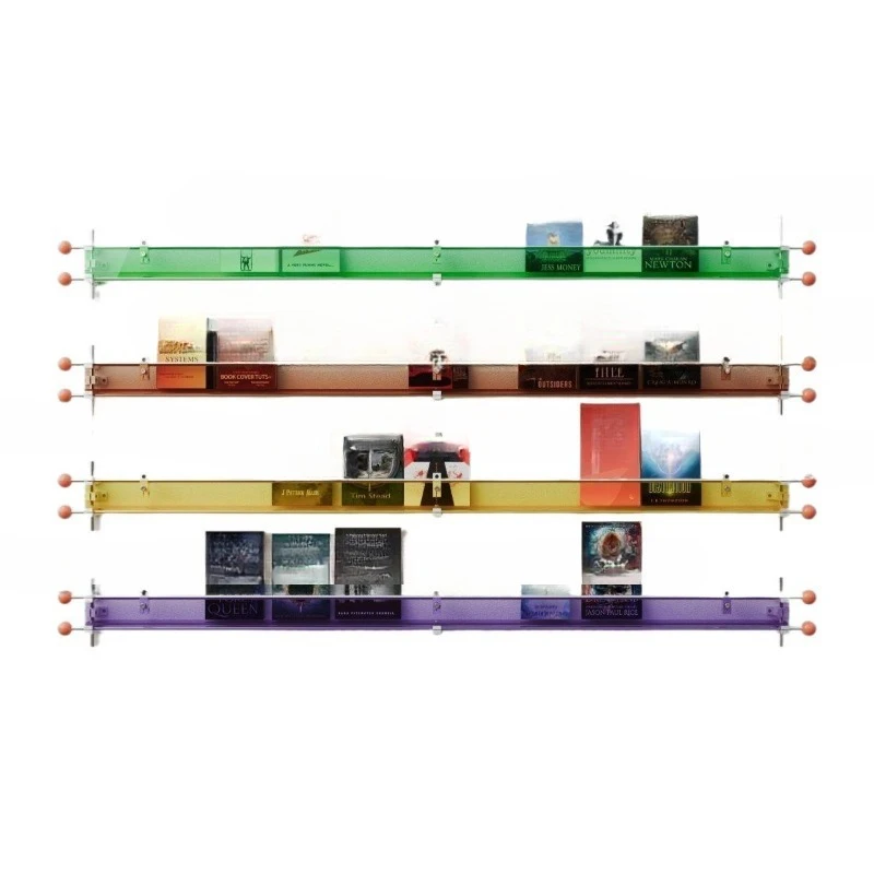 Shelf Designer Wall Creative Book Shelf Acrylic Shelf Optical Axis