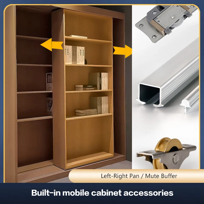 Hidden Push Pull Movable Bookcase Sliding Rail For Cabinet In Cabinet Double Buffer Silent Soft Close Furniture Hardware
Hidden Push Pull Movable Bookcase Sliding Rail For Cabinet In Cabinet Double Buffer Silent Soft Close Furniture Hardware