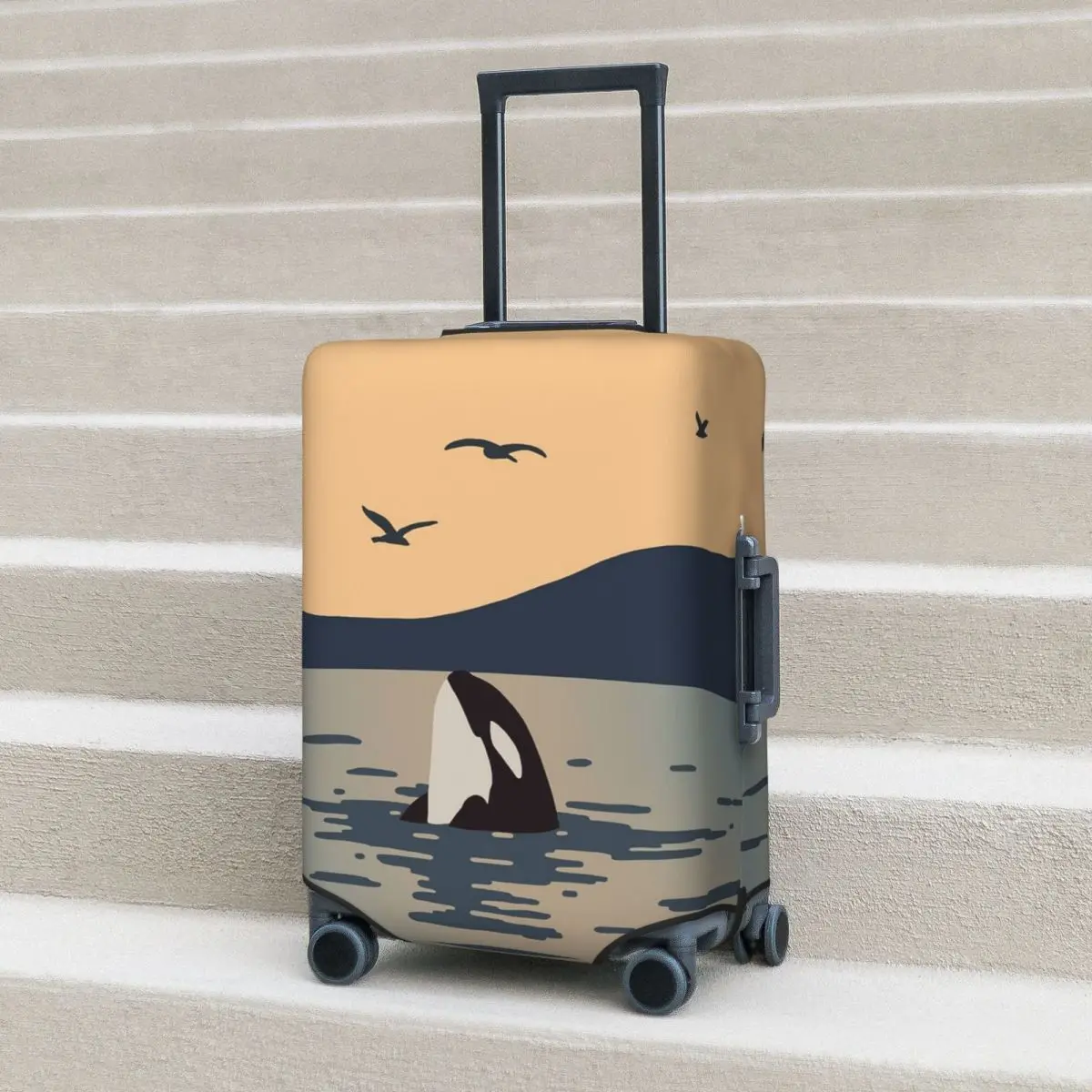 Защитный чехол для чемодана Killer Whale Orca, эластичные защитные чехлы для дорожного багажа на 18-32 дюймов
Защитный чехол для чемодана Killer Whale Orca, эластичные защитные чехлы для дорожного багажа на 18-32 дюймов