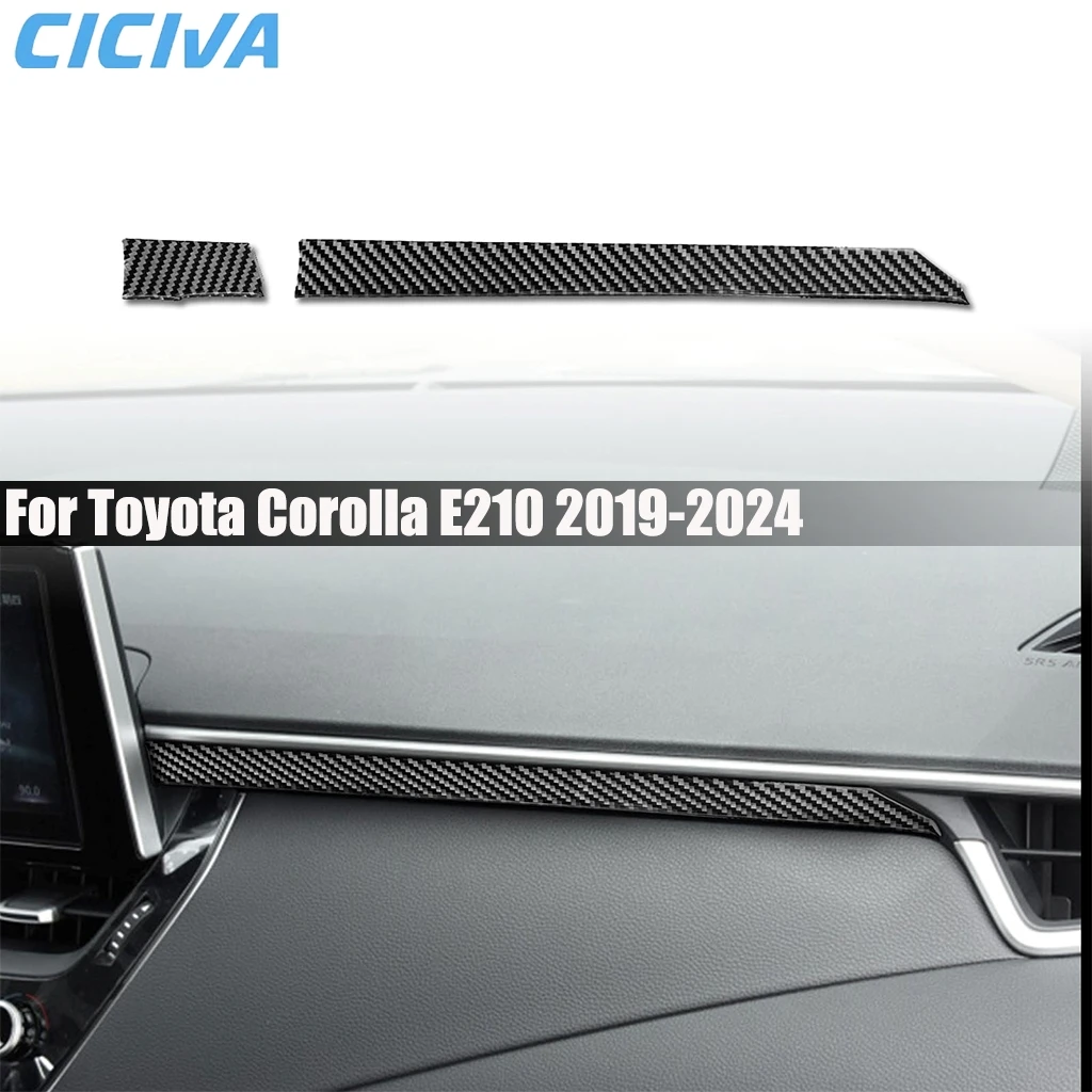 Carbon Fiber Car Accessories Center Console Decorative Interior Cover Modified Trim Sticker For Toyota Corolla E210 2019-2024
Carbon Fiber Car Accessories Center Console Decorative Interior Cover Modified Trim Sticker For Toyota Corolla E210 2019-2024